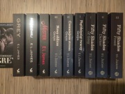 Zestaw książek E L James – 9 sztuk (PL + ENG) – 50 twarzy Greya i więcej!