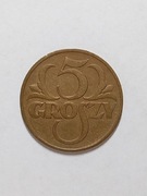 5 groszy z 1928r. II RP