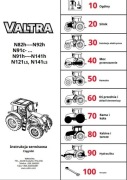 Instrukcja Napraw Valtra  N 91 H, N 101 H, N 111 EH, N 121 H, N 141 H PL