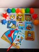 Moje pierwsze zagadki czuczu 18 mies.+ gratis puzzle i gumowe zabawki 