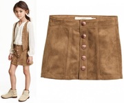 Komplet H&M spódniczka+ kamizelka 116 cm, j. nowy