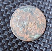 1 rappen 1844 rok