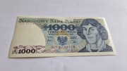 1000 zł banknot PRL Polska 1982r. seria GM