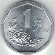 Chiny 1 Yi Jiao 1993 - 22,50 mm - nr 1