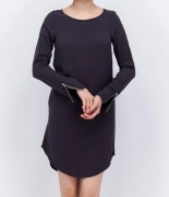 Kobieca Gładka Sukienka Mini z Długim Rękawem Divided by H&M