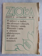Zioła zeszyt 2.    