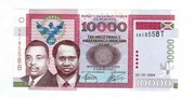 BURUNDI 10000 FRANCS 2004 P43A PIERWSZE WYDANIE