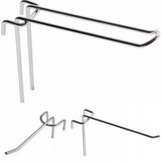 Zawieszki wieszaki,krata skośne 15-25cm cena1szt WYPRZEDAŻ