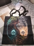 Torba Tote z Motywem Zaklętego Drzewa Życia