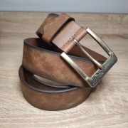Pasek z eko skóry w stylu vintage 