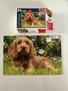 Puzzle Trefl z pieskiem 54elementy 20x13cm 3-5lat