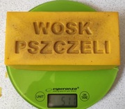 Wosk pszczeli sztabka 500g(2024 r.)