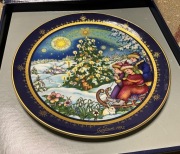 Villeroy & Boch Annual christmas edition 1992 Świąteczny talerz 