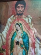 Obraz wyszywany haftem krzyżykowym 