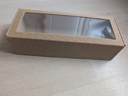 Pudełko prezentowe ozdobne z okienkiem