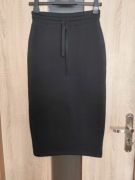 163. Czarna długa spódnica dresowa rozmiar M