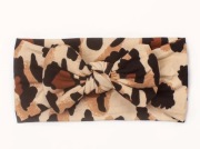 Opaska niemowlęca w panterkę 