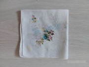Chusteczka damska materiałowa retro PRL
