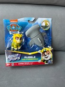 Psi Patrol Rubble Figurka Wodny Pojazd Prezent Urodzinowy Paw patrol aqua