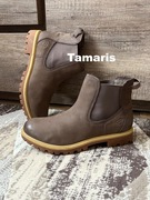 Tamaris Chelsea Boots skóra Nubuk rozmiar 40/41