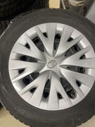 Koła zimowe 4x zima r15 5x100 TPMS Toyota Yaris Nokian 6 mm 185/65 195/65