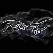 NEON STWORZENIE ADAMA dekoracja lampa