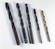 Wiertła do metalu 6,0 6,2 7,0 8,5 9,5mm 5szt dług. 9 - 12cm