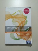 Podręcznik do matematyki MATeMAtyka 1 poziom podstawowy i rozszerzony 