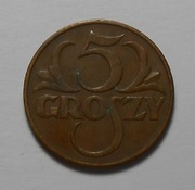 stara moneta 5 groszy 1937  (52)