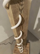 Stojąca Lampa LED unikalna – ręcznie wykonana ! KONIECZNIE ZOBACZ !