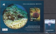 EUROPA CEPT - Azory 2024 , podwodna flora i fauna, Mi 672 bl.78**
