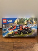 Lego City 60412 Terenowy wóz strażacki z łodzią ratunkową
