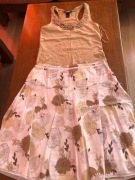 Zestaw spódnica ESPRIT 12, bluzka H&M S