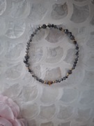 Bransoletka handmade z naturalnych kamieni hematyt labradoryt