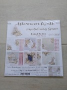 Afternoon walk bloczek 20x20 craft o'clock pół 