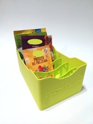 POJEMNIK NA PRZYPRAWY 20CM ORGANIZER PRZYPRAWNIK Z PRZEGRODAMI NA TOREBKI 