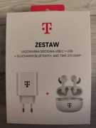 Słuchawki bezprzewodowe Forever TWE-210 bluetooth anc ładowarka siecio USB 