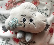 Maskotka zabawka pluszak Chmurka Celinka Gang Fajniaków