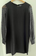 Czarna sukienka Moon mini NOWA r. M