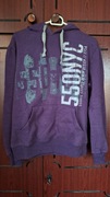 Bluza z kapturem fioletowa, rozmiar S