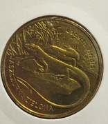 Moneta 2 zł Jaszczurka zielona 2009 rok