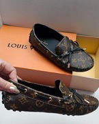 Luksusowe mokasyny Monogram Skóra naturalna roz 40-41