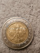 5 zł 2016r obiegowe