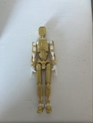 Złota figurka dummy 13 z drukarki 3d z pla