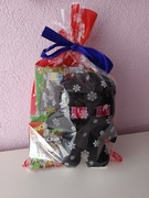 Zestaw prezentowy Minecraft maskotka klocki karty uno