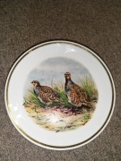 Talerz porcelanowy ozdobny kuropatwy Retsch Niemcy
