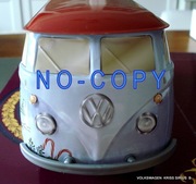 Volkswagen Bus Combi T1 - Aluminium - 1:18 (23x9,5x9,5cm )