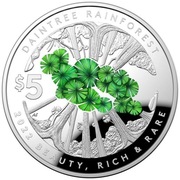 Beauty, Rich & Rare: Daintree Rainforest 1 oz Silver