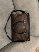 Coach torebka duża brązowa