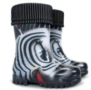 DEMAR Nowe kalosze z wyciąganą wkładką ocieplająca,r.22/23